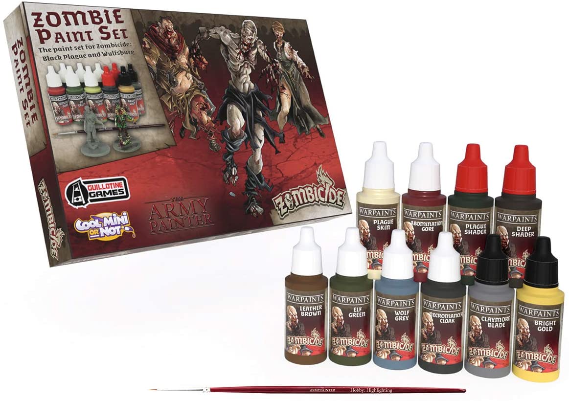 Army Painter: Zombicide: Black Plague Paint Set