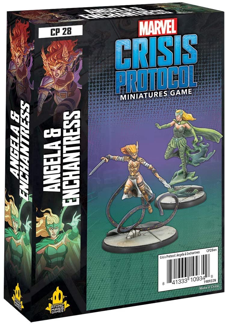Atomic Mass Games Marvel Crisis Protocol: Angela & Enchantress