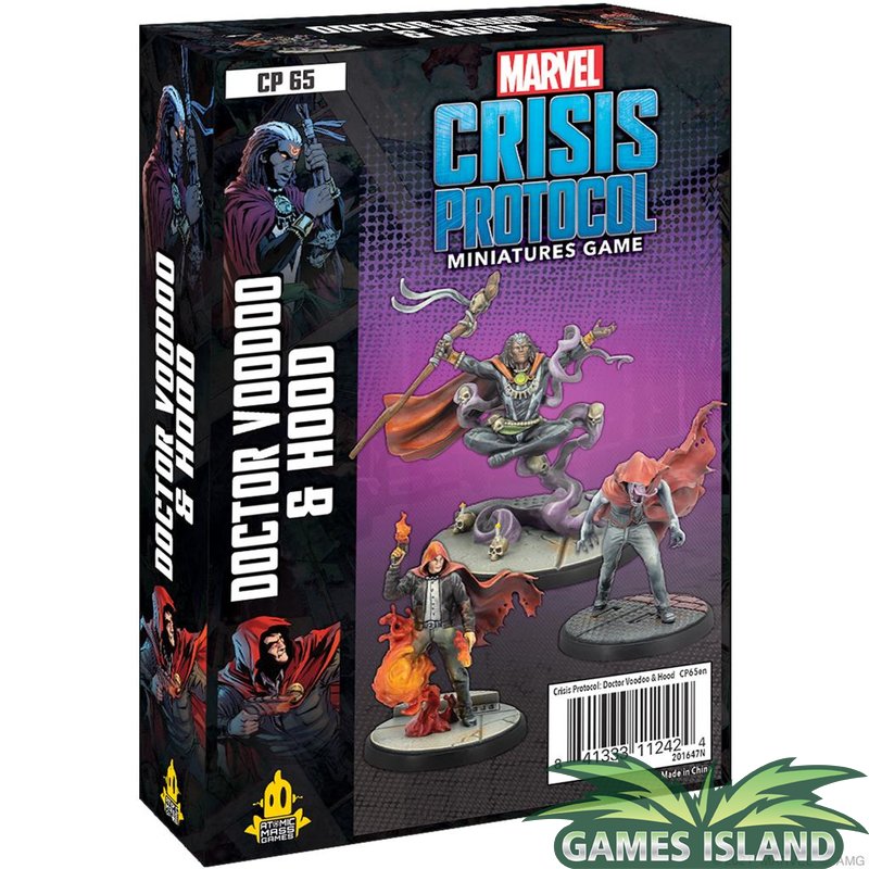 Atomic Mass Games Marvel Crisis Protocol: Doctor Voodoo & Hood Character Pack