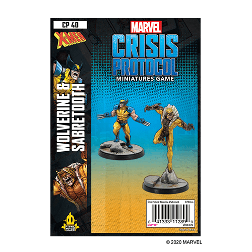 Atomic Mass Games Marvel Crisis Protocol: Wolverine and Sabretooth
