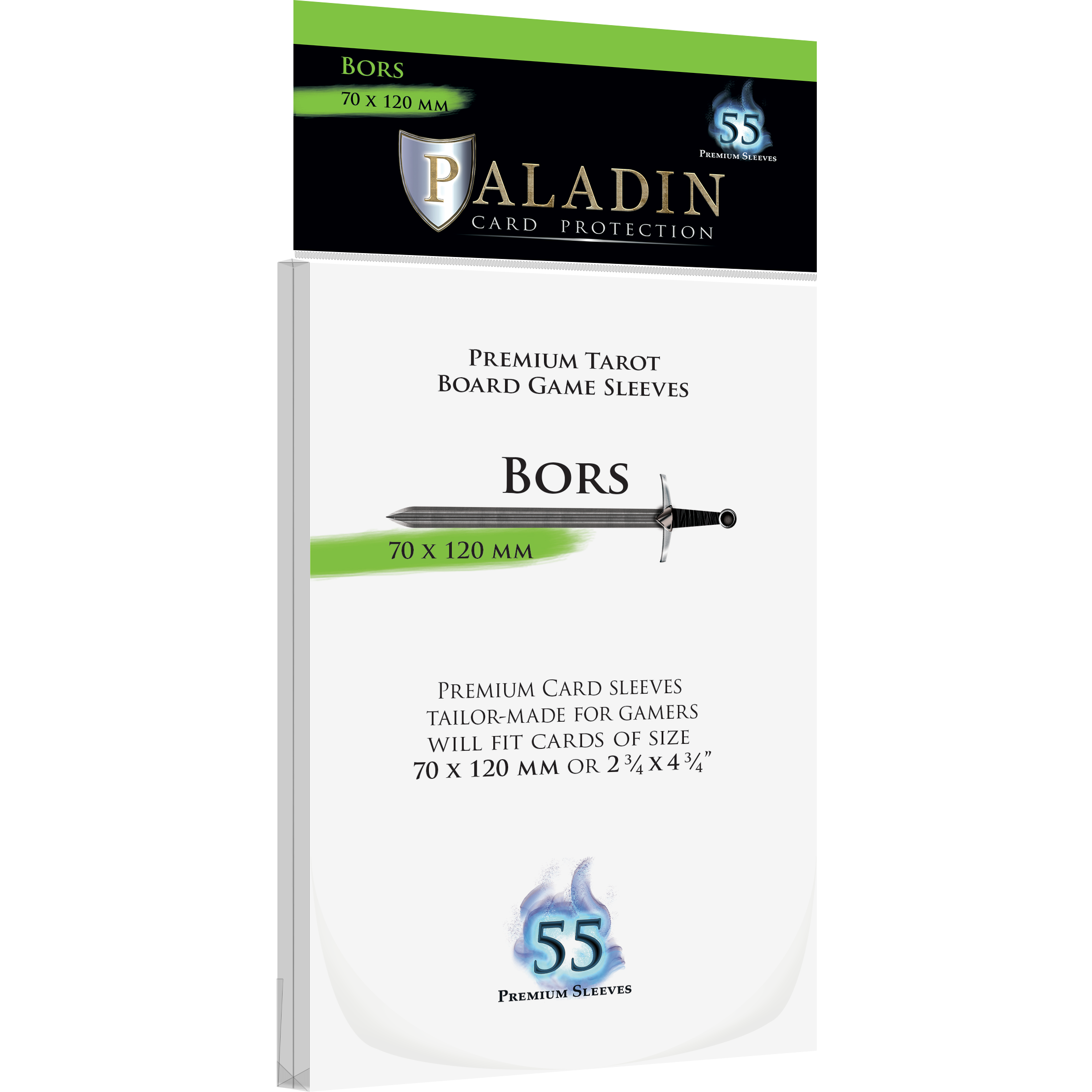 Board&Dice Obaly na karty Paladin: Bors (70x120mm) 55 ks