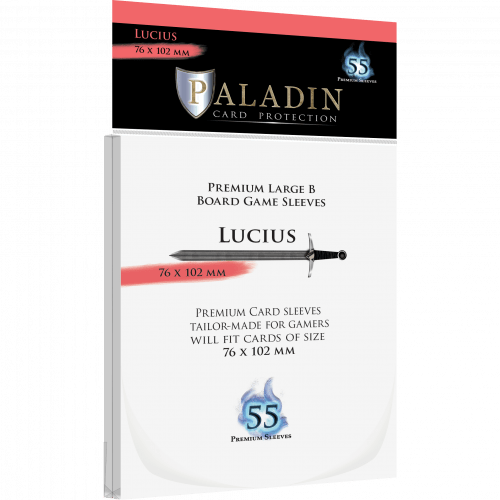 Board&Dice Obaly na karty Paladin: Lucius (76x102mm) 55 ks