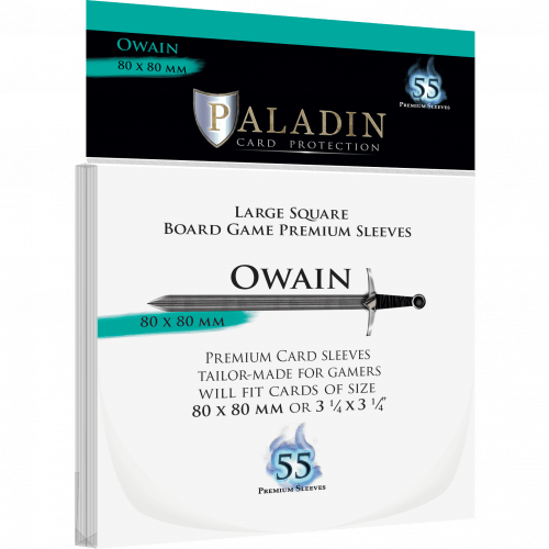 Board&Dice Obaly na karty Paladin: Owain (80x80mm) 55 ks