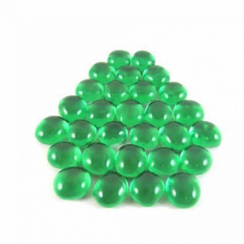 Chessex Skleněné žetony - Gaming Glass Stones (různé barvy) Barva: Crystal Light Green