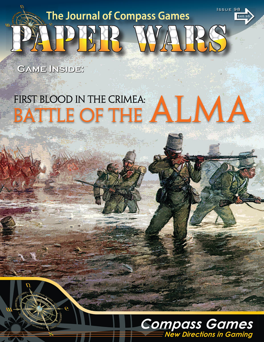 Compass Games Paper Wars Issue 98: First Blood in the Crimea