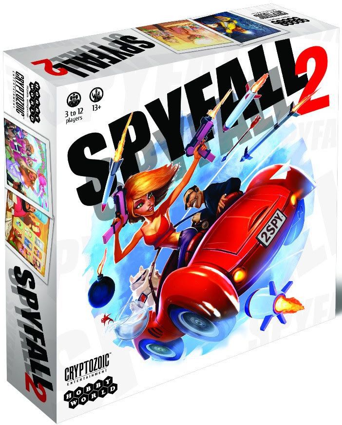 Cryptozoic Entertainment Spyfall 2