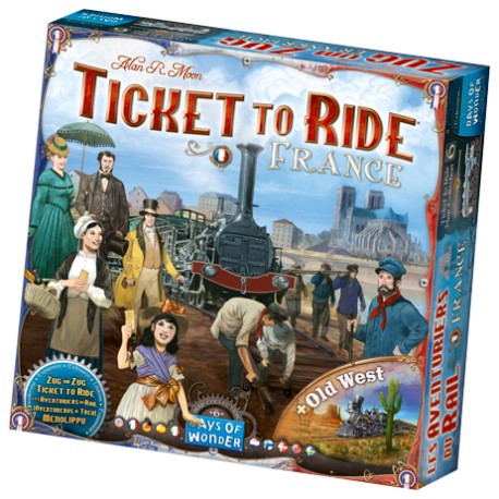 Days of Wonder Ticket to Ride - France & Old West: Map Collection 6