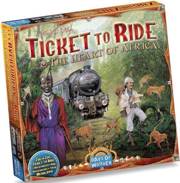 Days of Wonder Ticket to Ride Map Collection: Volume 3 – The Heart of Africa