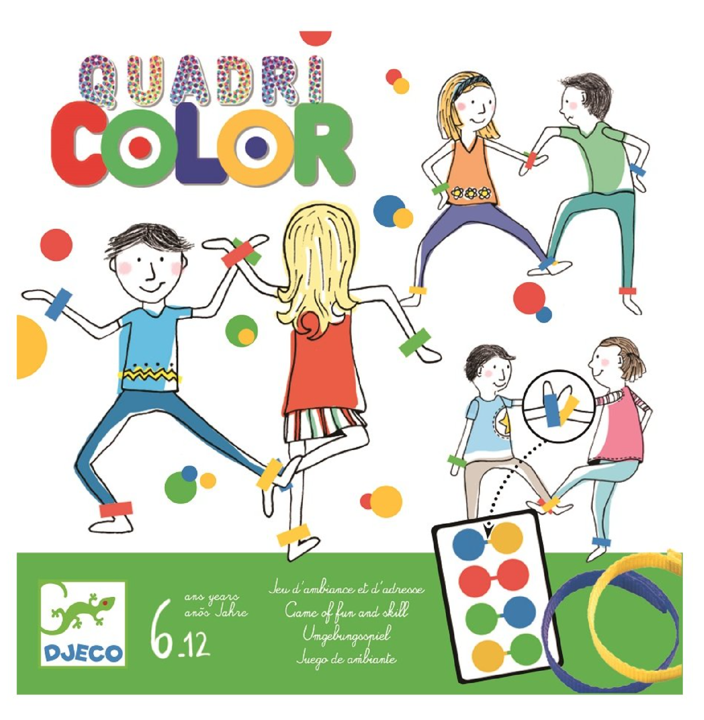 Djeco Quadri color