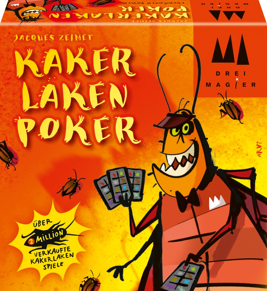 Drei Magier Spiele Kakerlakenpoker (Blafuj! DE)