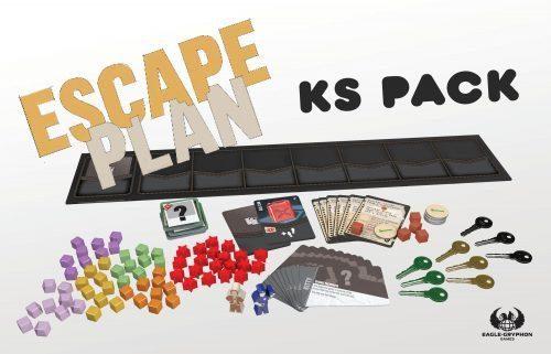 Eagle-Gryphon Games Kickstarter rozšíření pro Escape Plan (Kickstrarter pack v angličtině)