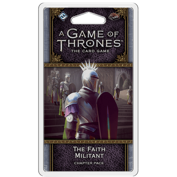Fantasy Flight Games A Game of Thrones LCG (2nd) - Faith Militant Chapter Pack