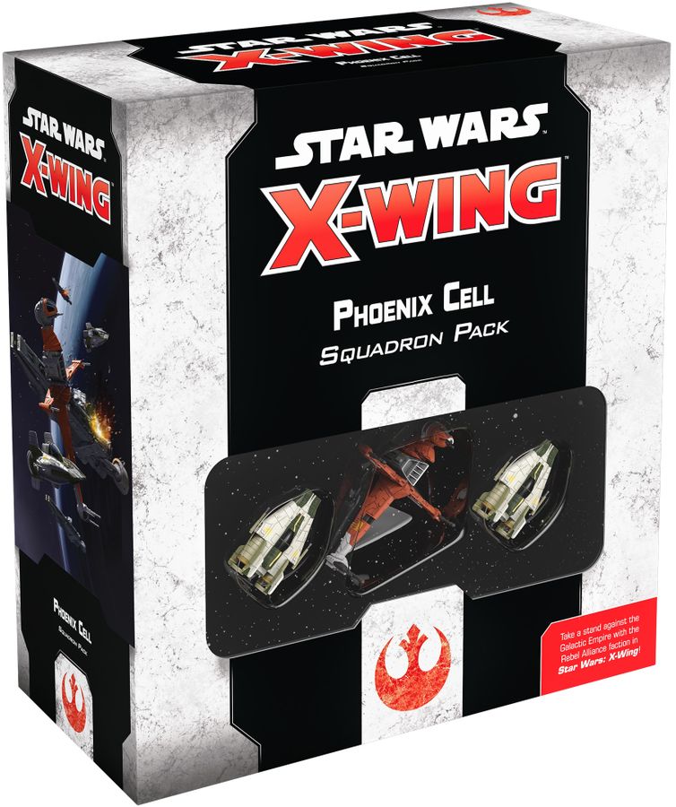 Fantasy Flight Games Star Wars X-Wing 2nd Edition Phoenix Cell Squadron Expansion Pack