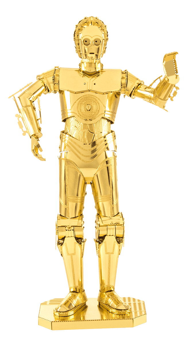 Fascinations Metal Earth: Star Wars Gold C-3PO
