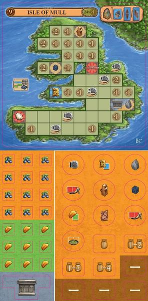 Feuerland Spiele A Feast for Odin: Harvest Mini Expansion DE (německy)