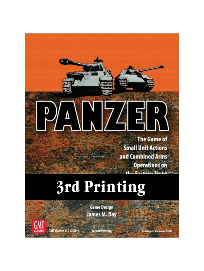 GMT Games Panzer Base Game 3rd Printing