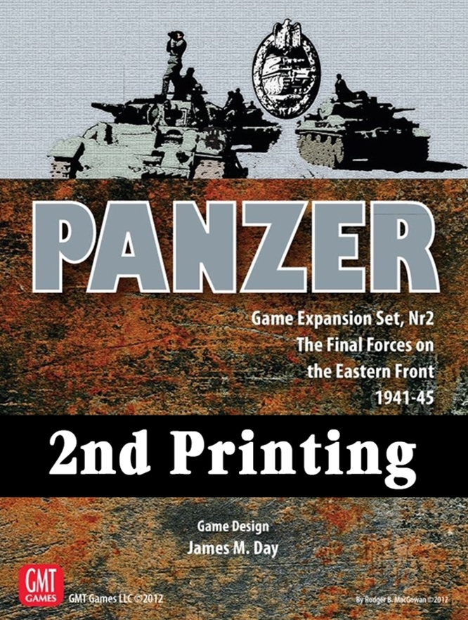 GMT Games Panzer Expansion #2 2nd Printing