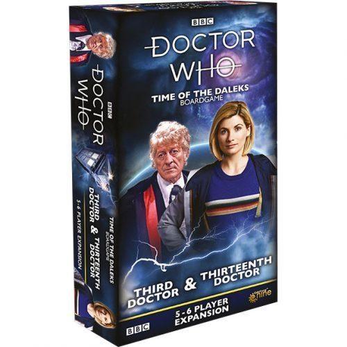 Gale Force Nine Doctor Who: Time of the Daleks Third & Thirteenth Doctor 5–6 Player Expansion