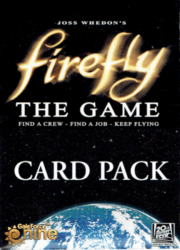 Gale Force Nine Firefly The Game: Expansion Promo Card Pack