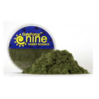 Gale Force Nine GF9 - Hobby Round: Dark Green Static Grass