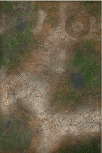 Gamemat.eu Herní podložka 6'x4' (183x122 cm) - různé motivy Barva: Lost world