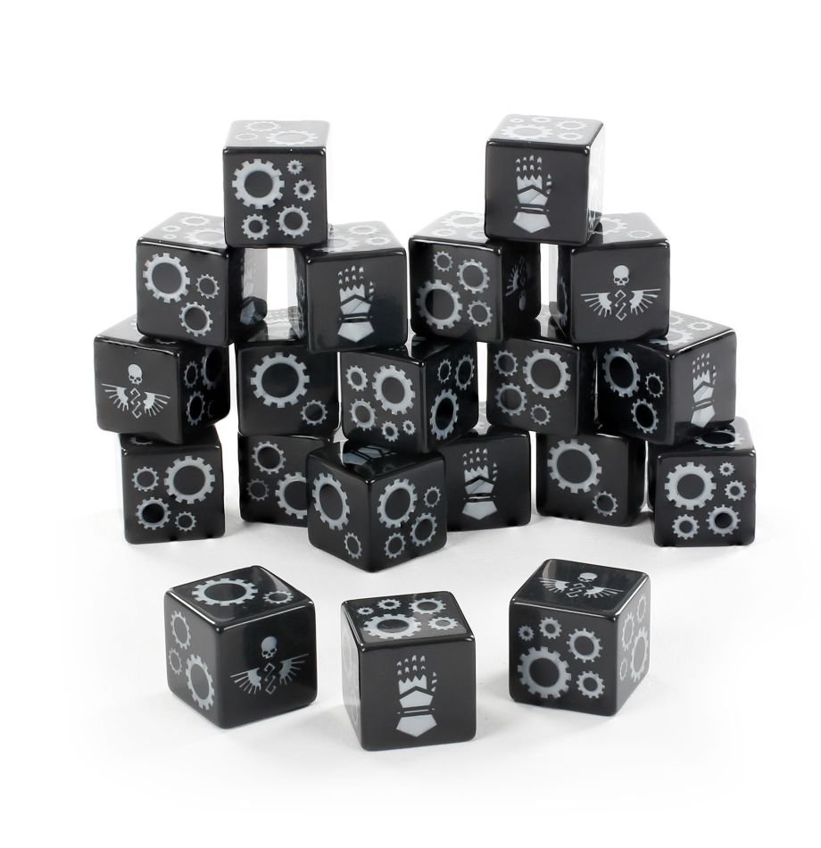 Games Workshop Iron Hands Dice Set