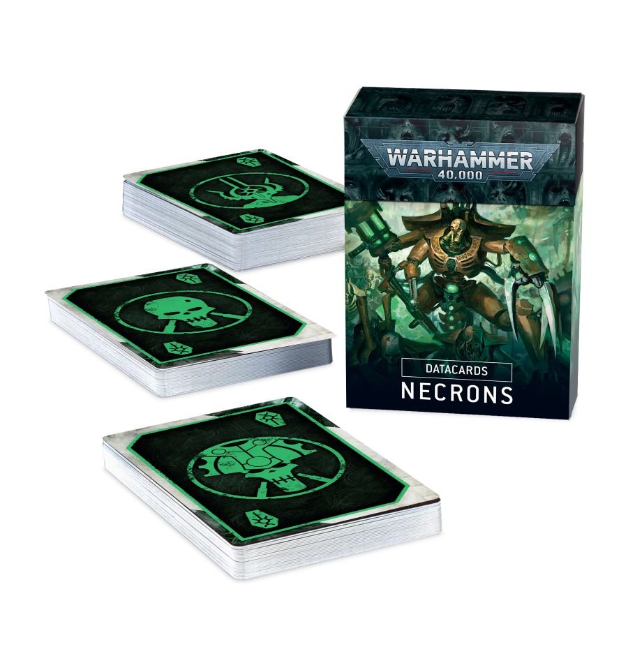 Games Workshop Necrons: Datacards