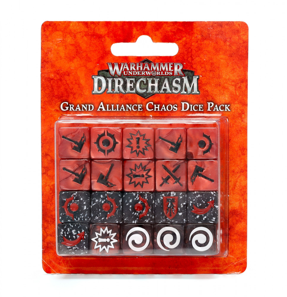 Games Workshop Warhammer Underworlds: Grand Alliance Chaos Dice Pack