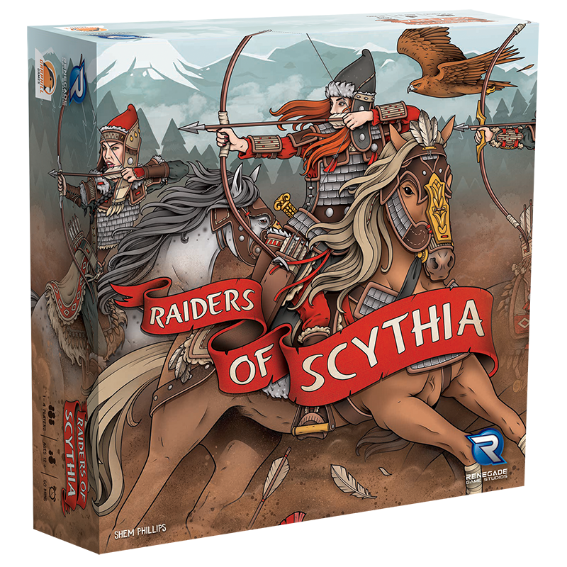 Garphill Games Raiders of Scythia + metal coins (včetně kovových mincí)