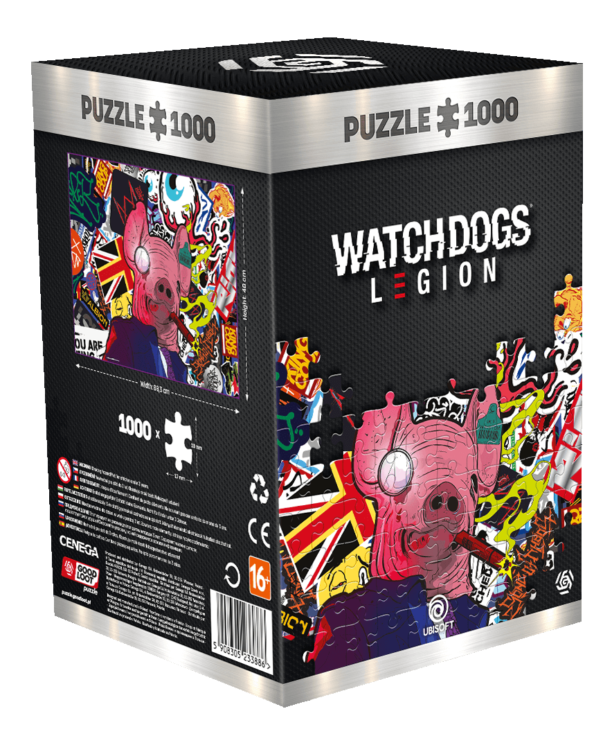 Good Loot Watch Dogs Legion: Pig Mask puzzle