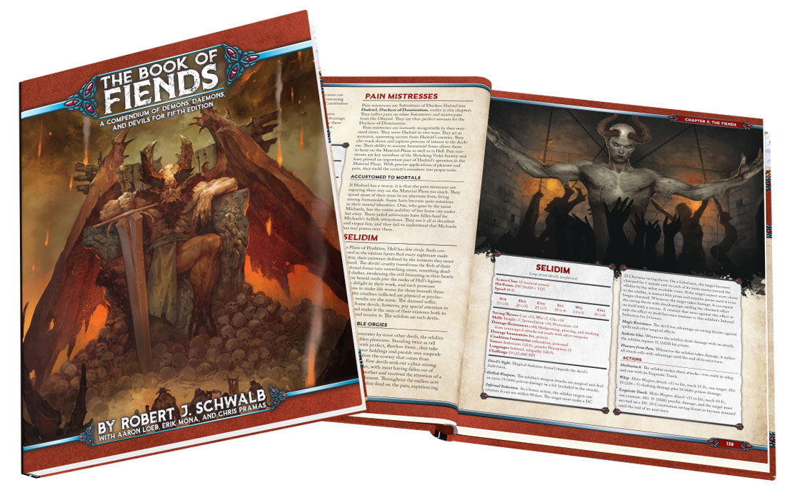 Green Ronin Publishing Book of the Fiends