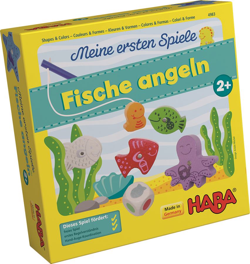 Haba Moje první hra: Chytání rybiček Meine erste Spiele: Fische angeln