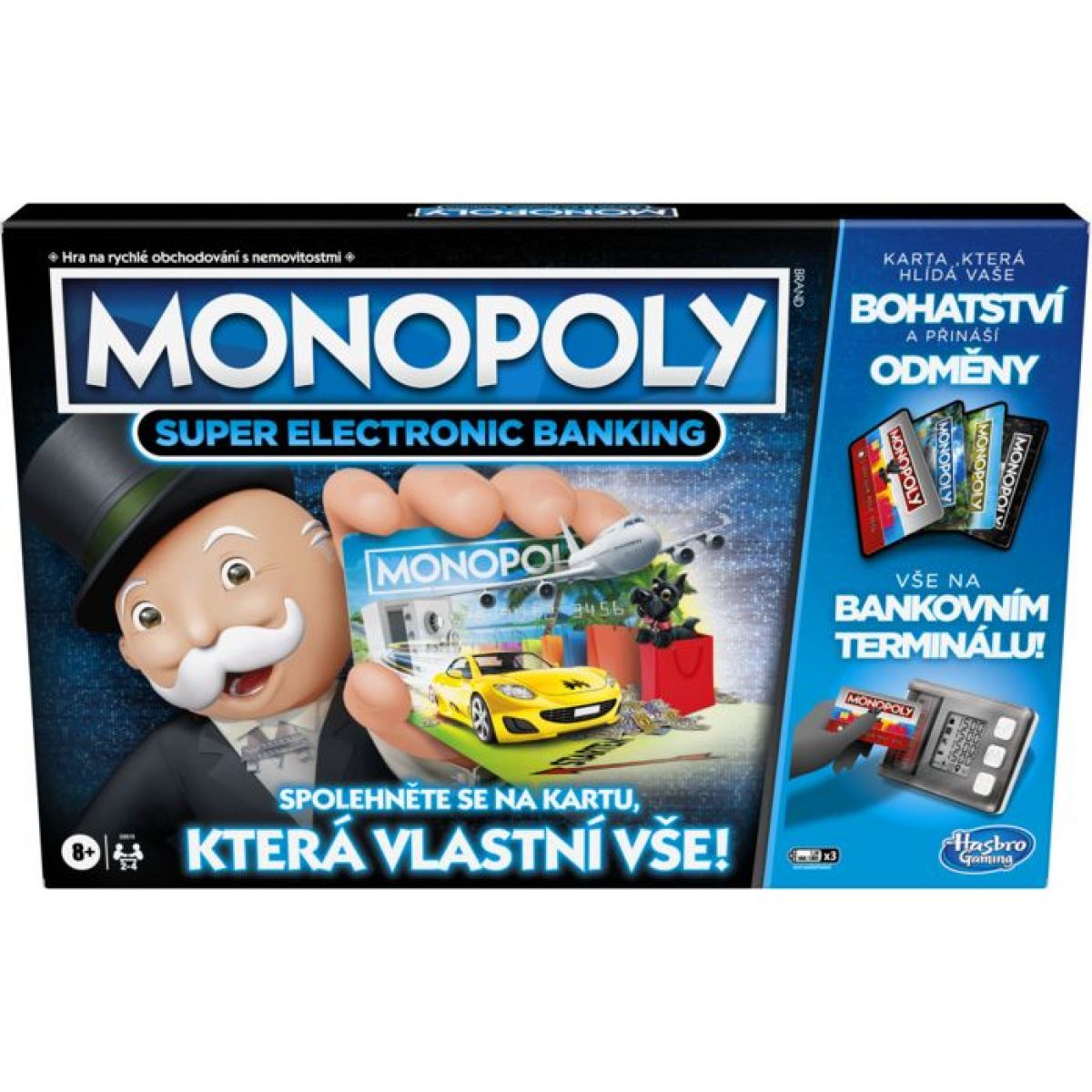 Hasbro Gaming Monopoly Super elektronické bankovnictví