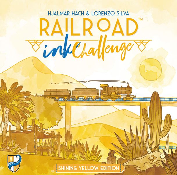 Horrible Games Railroad Ink Challenge: Shining Yellow Edition