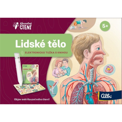 Kouzelné čtení 2.0 Albi tužka + Lidské tělo