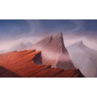 Kraken Wargames Playmat - Mountain (61 x 35 cm)