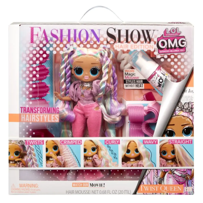 L.O.L. Surprise! OMG Fashion Show Hair Velká ségra – Twist Queen