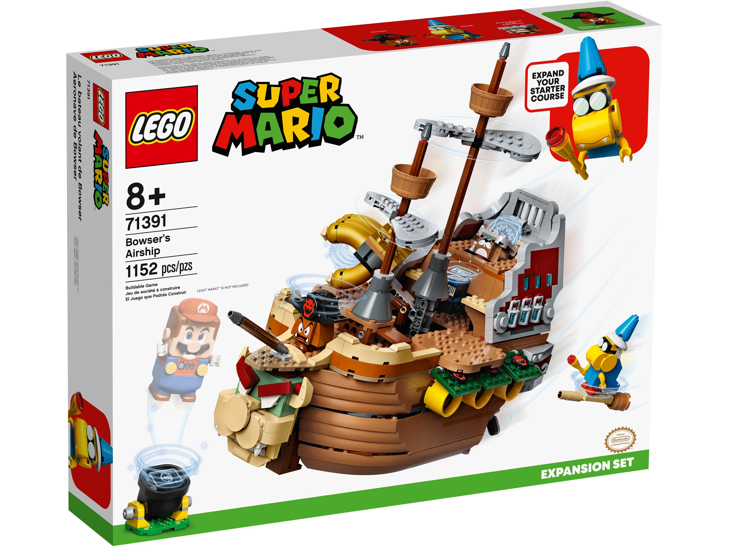 LEGO Bowserova vzducholoď – rozšiřující set 71391