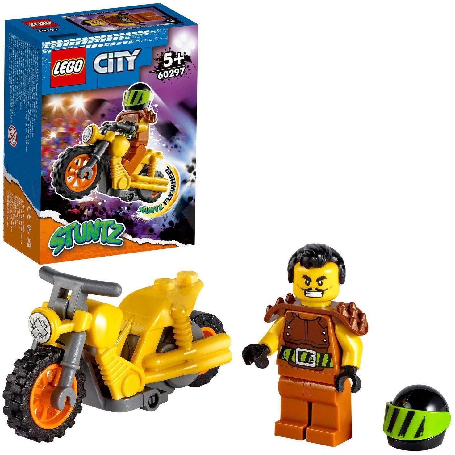 LEGO Demoliční kaskadérská motorka 60297