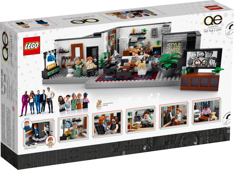 LEGO Queer tým – byt „Úžo Pětky“ 10291