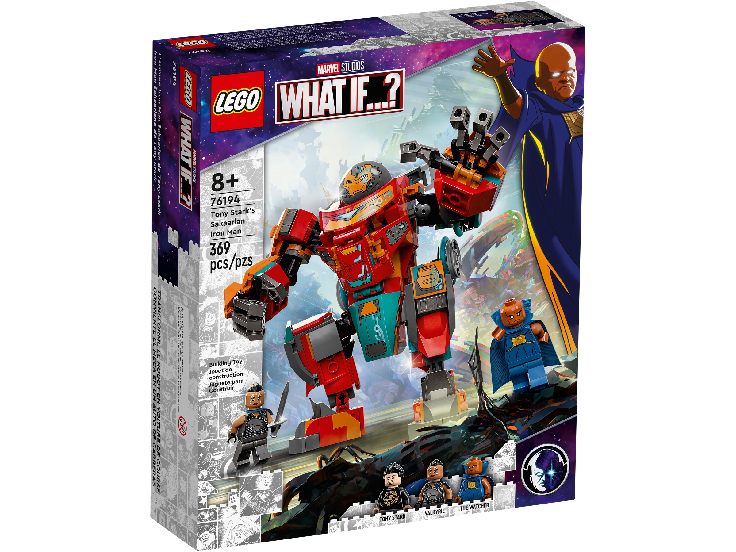 LEGO Sakaarianský Iron Man Tonyho Starka 76194