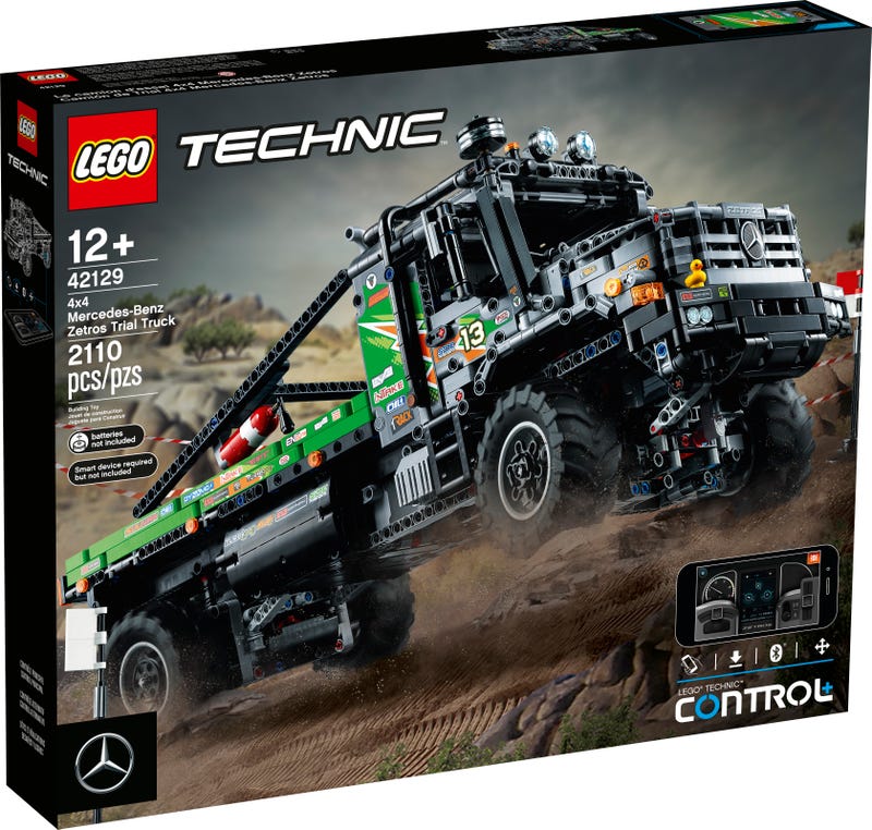 LEGO Truck trialový vůz Mercedes-Benz Zetros 4x4 42129