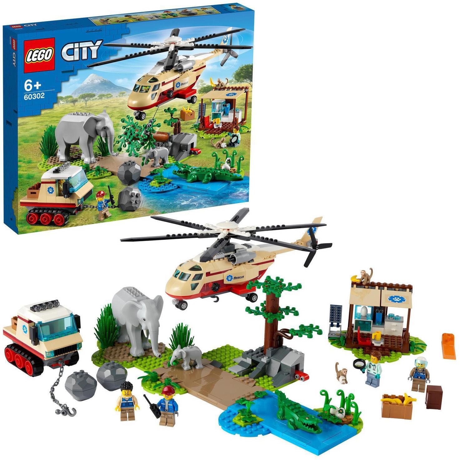 LEGO Záchranná operace v divočině 60302