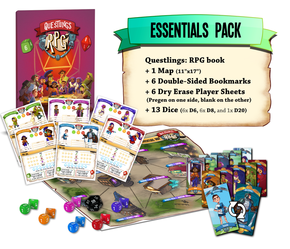 Letiman Games Questlings RPG Essentials Pack