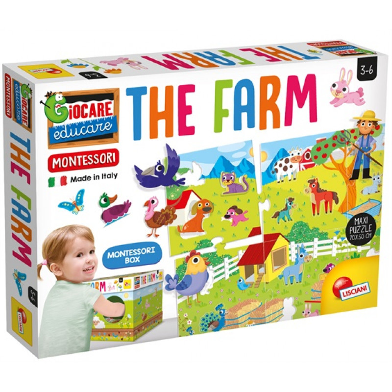 Lisciani Giocare Educare - Montessori The Farm