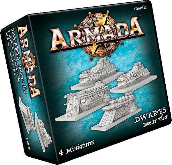 Mantic Games Armada - Dwarf Booster Fleet