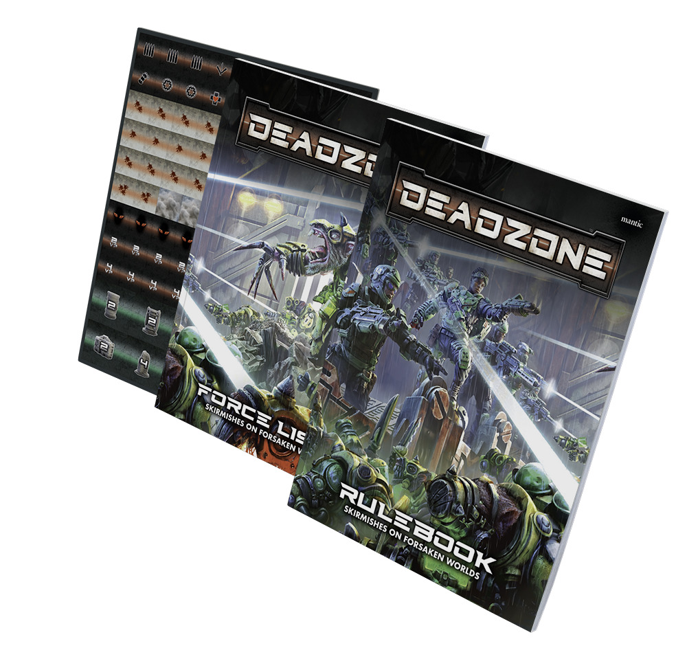Mantic Games Deadzone 3.0 Rulebook pack