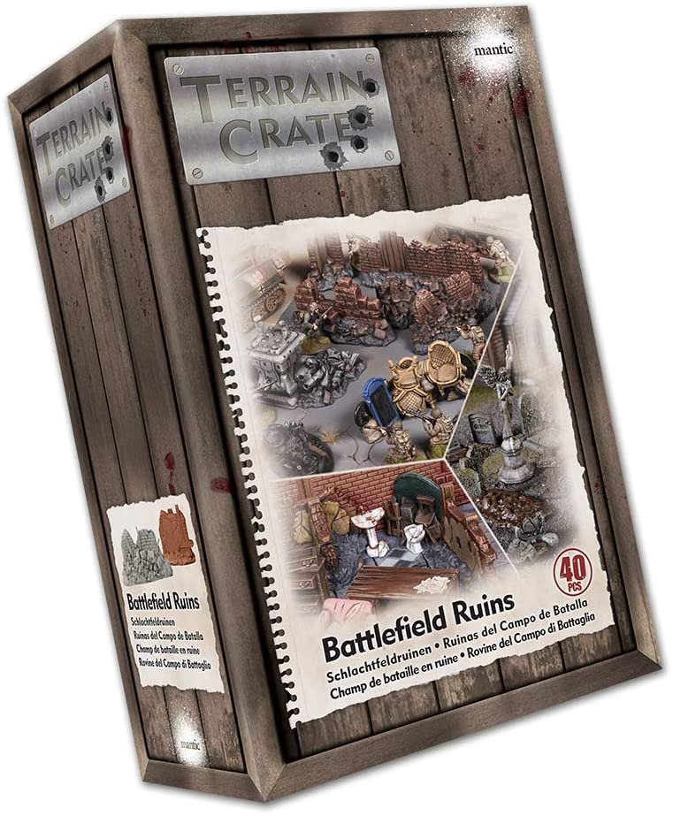 Mantic Games Terrain Crate: Battlefield Ruins 40ks