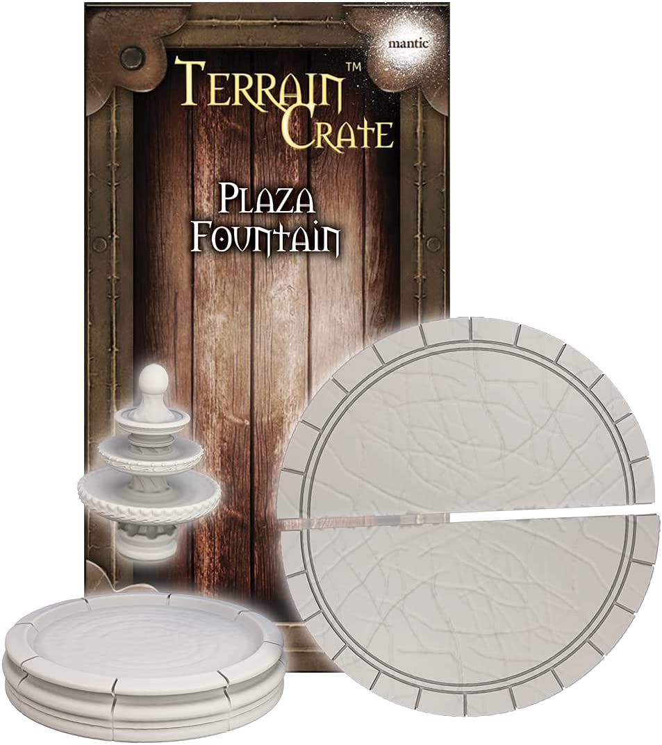 Mantic Games Terrain Crate: Plaza Fountain