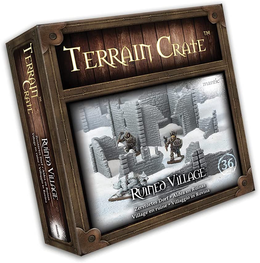 Mantic Games Terrain Crate: Ruined Village